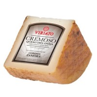 Aged medium-dry cheese Viriato Cremoso with raw sheep milk - 1/4 IN BOX