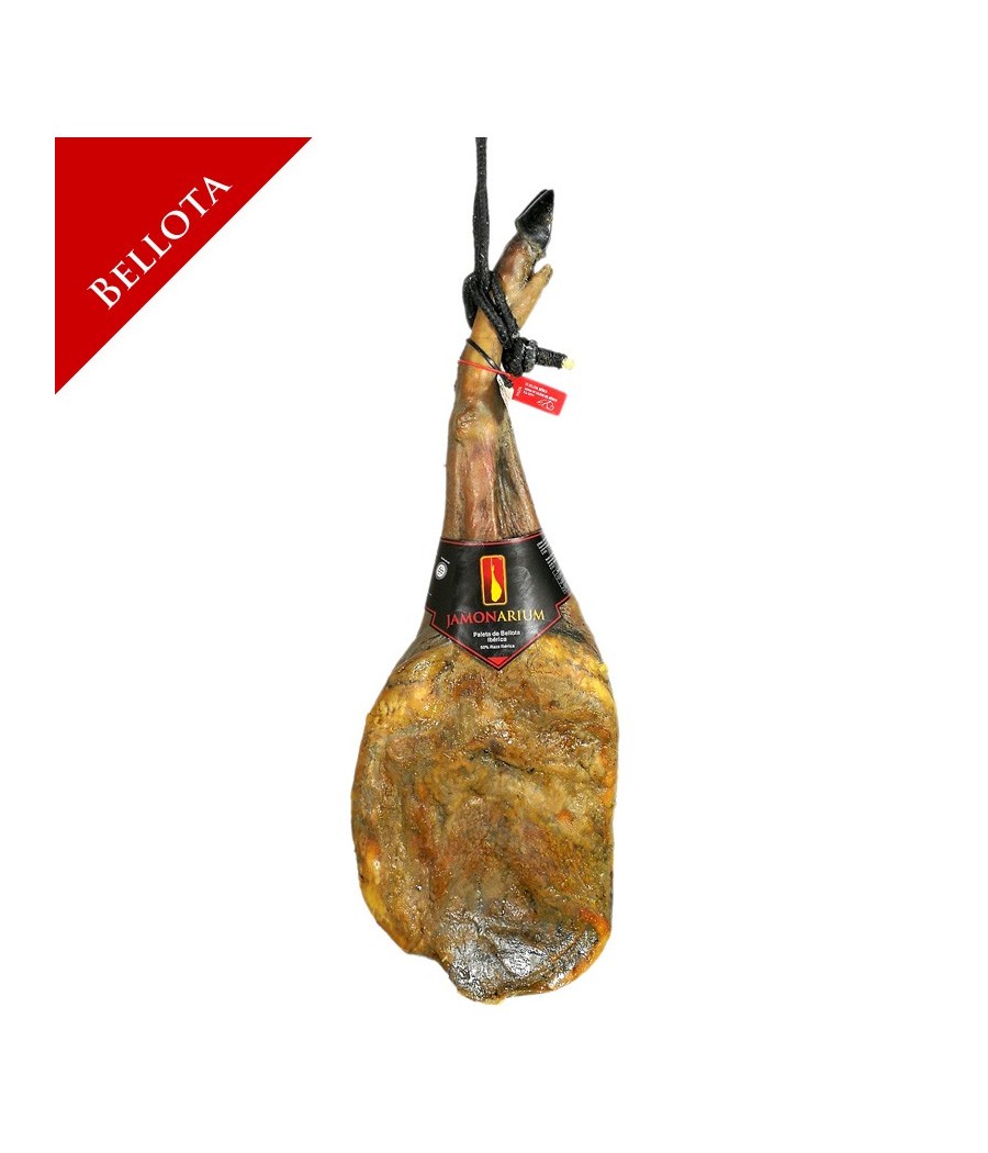 Iberian Bellota spanish pata negra shoulder ham 