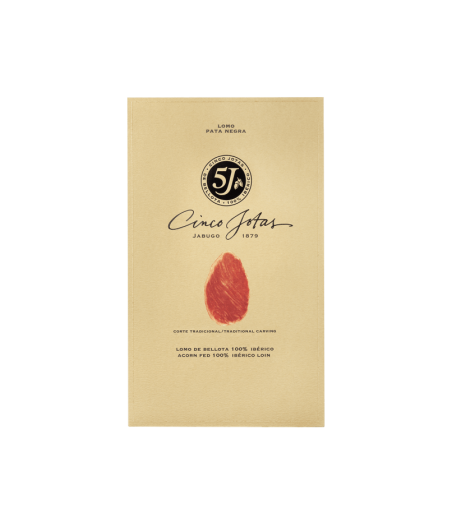 Demi-Lomo Ibérico Bellota Cinco Jotas (5j), 100% raçe ibérique