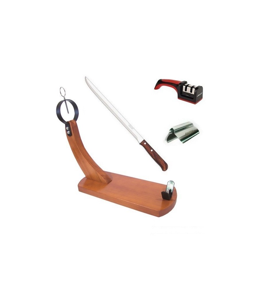 Kit per affettare il prosciutto essenziale