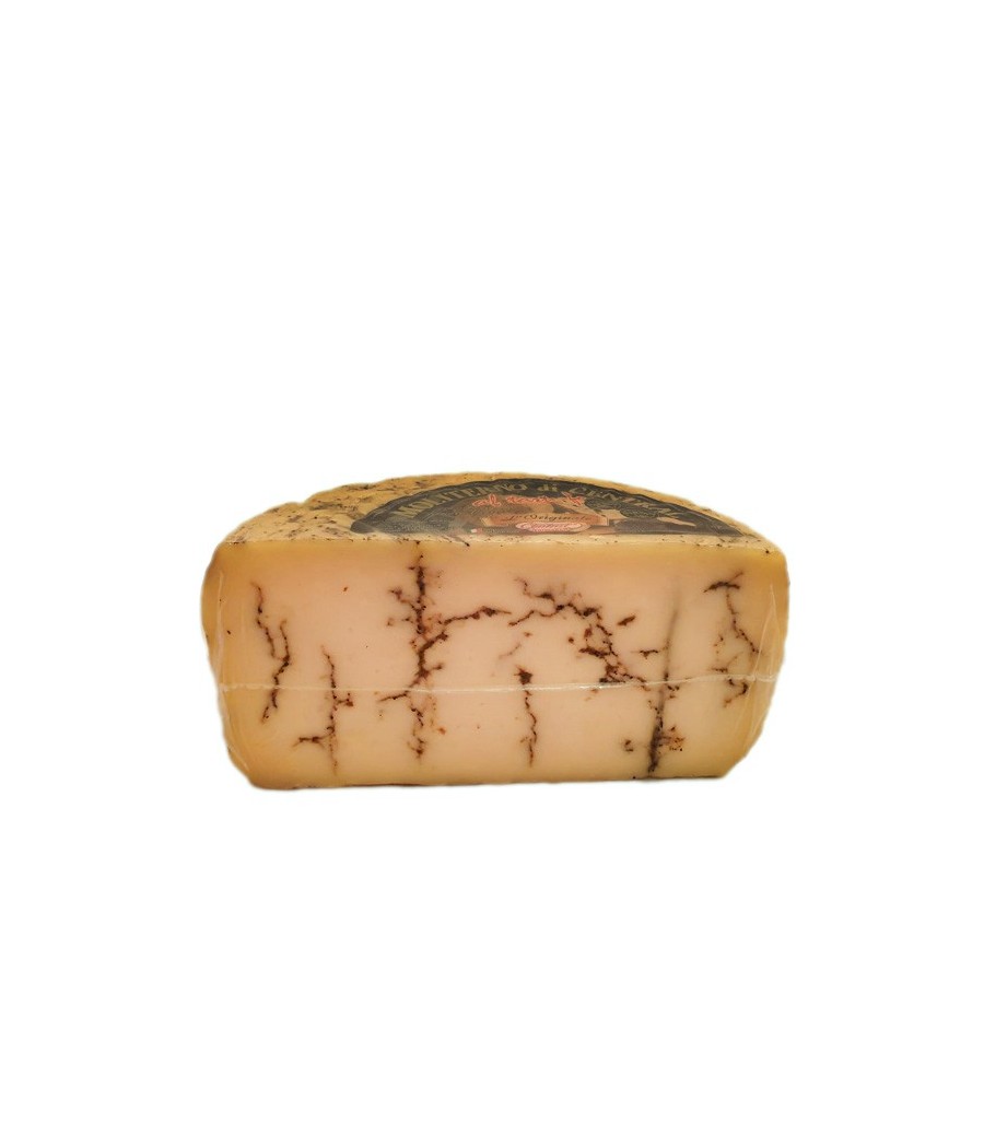 Fromage Pecorino à la truffe au lait de brebis pasteurisé - DEMI