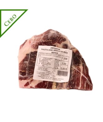 Épaule Ibérico de Cebo, 50% Race Ibèrique - DESOSSÉE - Caña