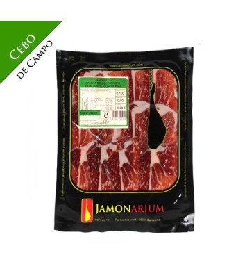 Iberischer Cebo de Campo Schinken, 50% Iberische Rasse geschnitten 100g