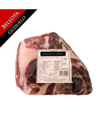 Épaule Ibérico Bellota (Salamanca), 100% Race Ibèrique - Pata negra - DESOSSÉE - Caña
