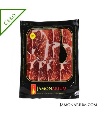 Jambon de Cebo Ibèrique , 50% Race Ibèrique - ENTIER tranché