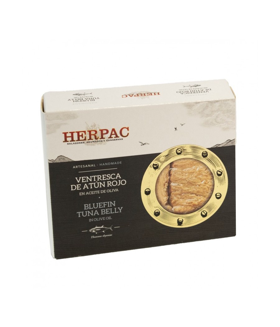 Ventresca de Atun Rojo en aceite de oliva Herpac 245gr