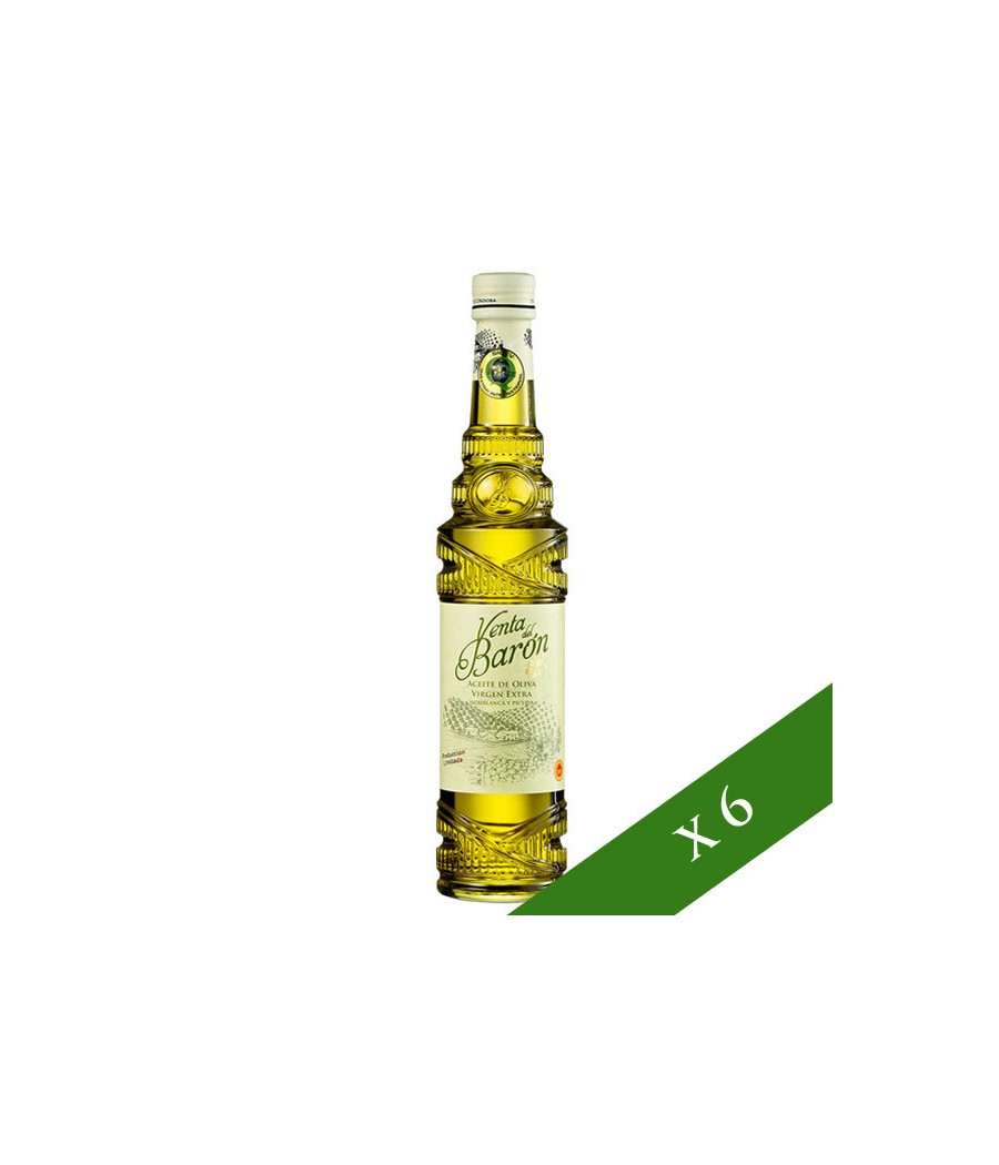 CAJA x6 - Venta del Barón coupage 500ml, Aceite de Oliva Virgen Extra, DO Priego de Córdoba