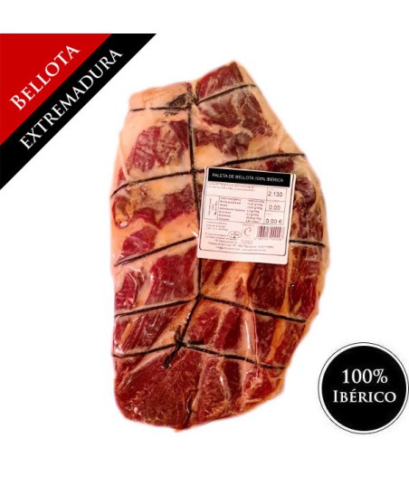 Ibérico Bellota Shoulder (Extremadura), 100% Iberian Breed - Pata Negra - BONELESS