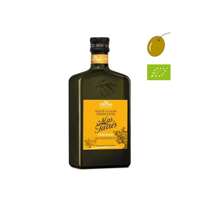 Oli d'oliva verge extra ECOLÒGIC Mas Tarrés, Arbequina (500ml)
