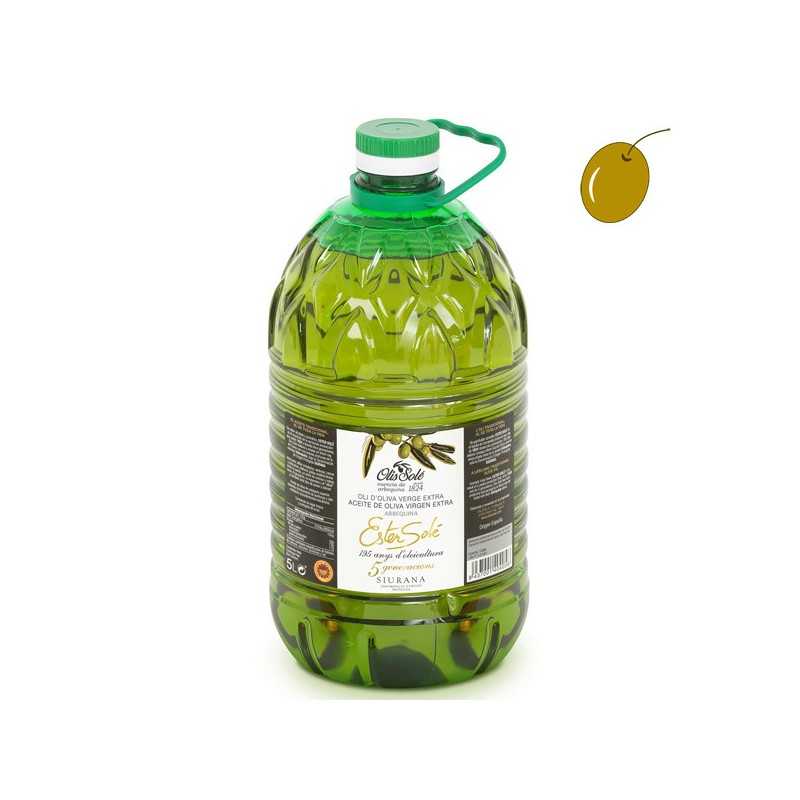 Ester Solé Arbequina 5l, Extra Virgin Olive Oil, DO Siurana