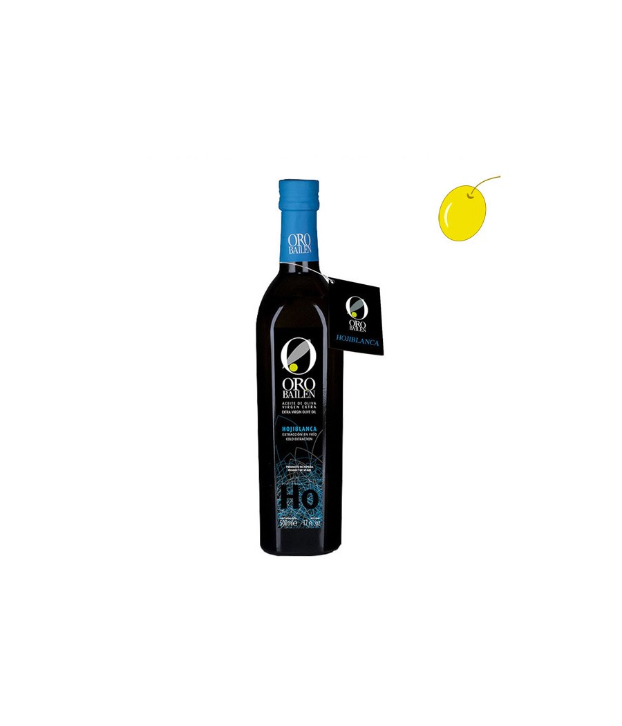 Oro de Bailén Hojiblanca 500ml, Extra Virgin Olive Oil from Jaén