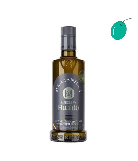 Casas de Hualdo Manzanilla 500ml, Aceite de Oliva Virgen Extra