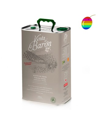 Venta del Barón Coupage 2.5l, Aceite de Oliva Virgen Extra, DO Priego de Córdoba