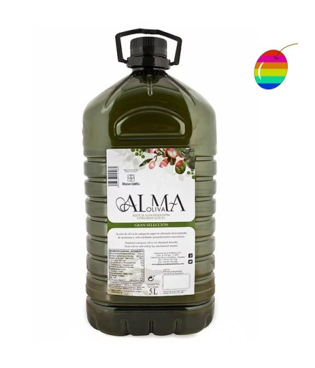 Alma Oliva Gran Selección coupage 5l, Aceite de Oliva Virgen Extra, D.O. Priego de Cordoba