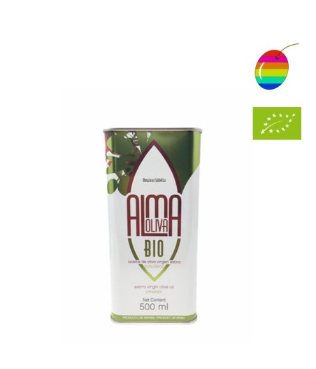 Almaoliva Coupage bio 500ml, Huile d'Olive Extra Vierge de Cordoba