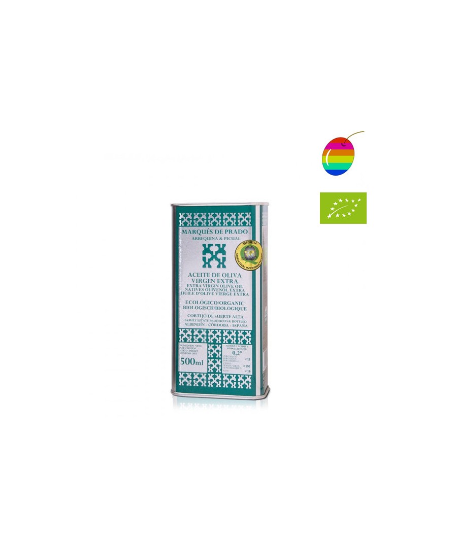 Marqués de Prado Selección Familiar Coupage Organic 500ml, Extra Virgin Olive Oil Marqués de Prado Selección Familiar Coupage Organic 500ml, Extra Virgin Olive Oil