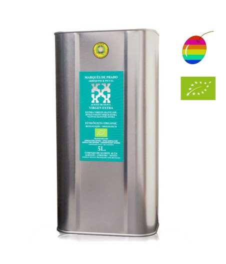 Marqués de Prado Selección Familiar Coupage biologico 5l, Olio Extra Vergine di Oliva