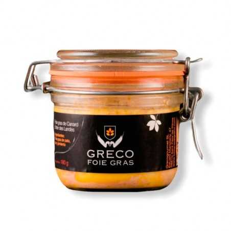 Foie gras greco sencer (180gr), IGP Landes