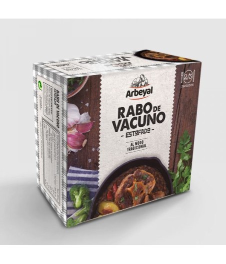 Rabo de vacuno estofado Arbeyal