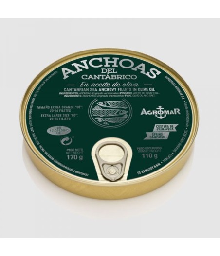 Anchoas del cantábrico 20/24 Agromar