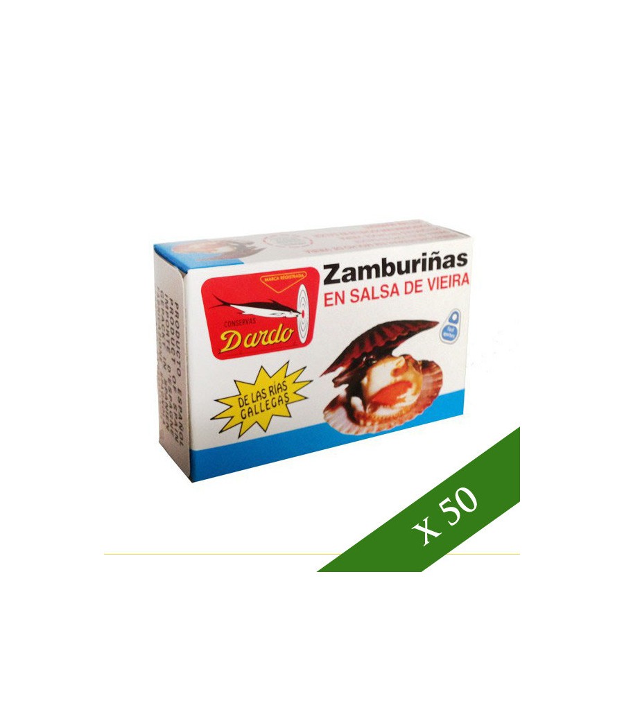 BOX x50 - Capesante con salsa di pettine di mare Dardo