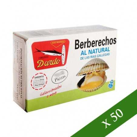 BOX x50 - Fasolari al naturale Dardo 30/35 pezzi (Rias Gallegas)