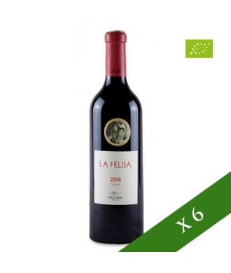 BOÎTE x6 - Emilio Moro La Felisa Rouge Crianza bio, A.O. Ribera del Duero