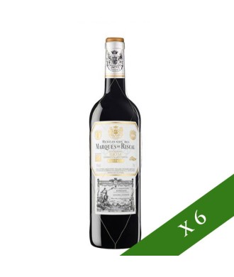 BOîTE x6 - Marqués de Riscal Reserva, A.O. Rioja