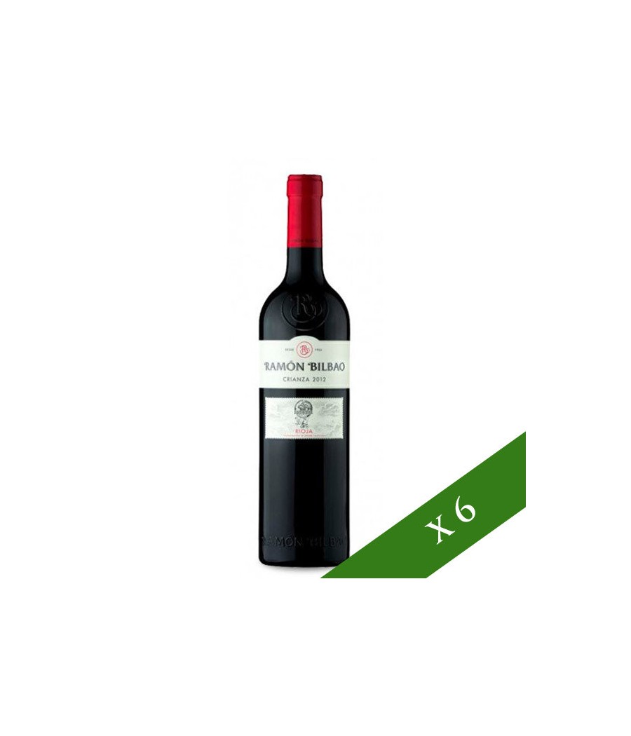 BOX x6 - Ramón Bilbao Red Crianza, D.O. Rioja