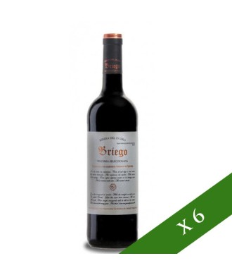 BOÎTE x6 - Briego Vendimia Seleccionada Roble, A.O. Ribera del Duero