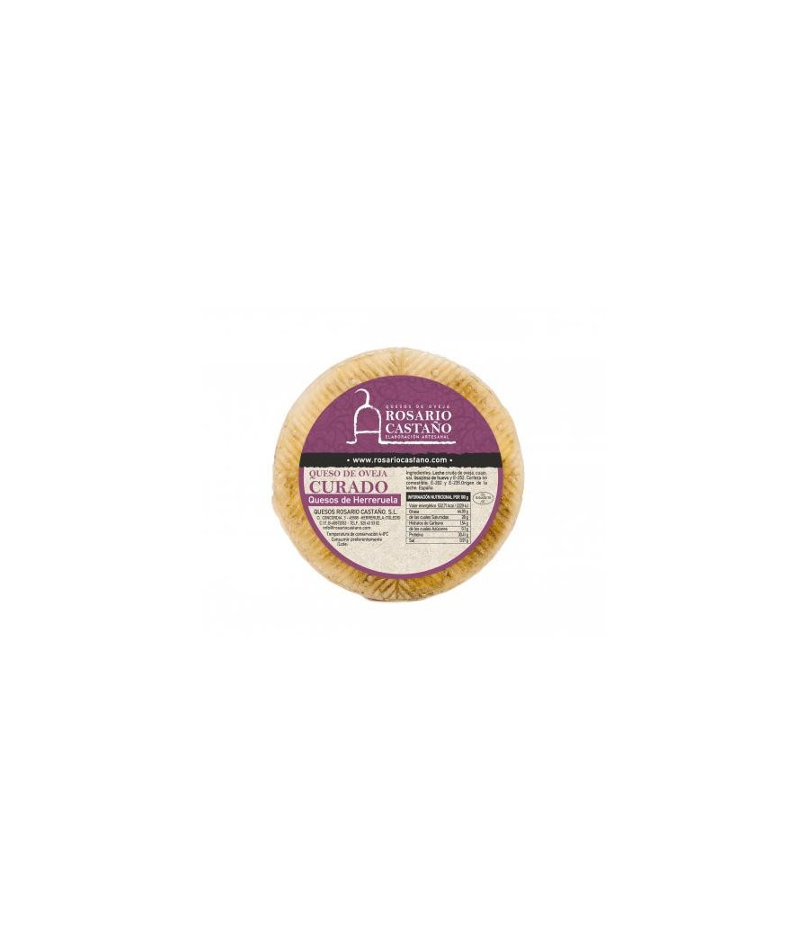 Fromage sec pure de brebis Rosario Castaño ENTIER mini 600 gr