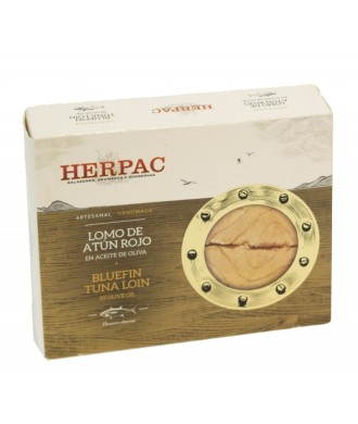 Lomo Atun Rojo en aceite de oliva Herpac 245gr