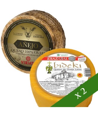 Pack x2 Käse - DO Idiazabal + Viriato Añejo