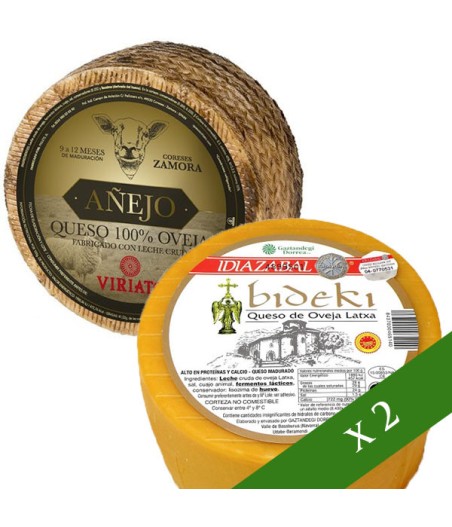 Pack x2 Fromage - DO Idiazabal + Viriato Añejo