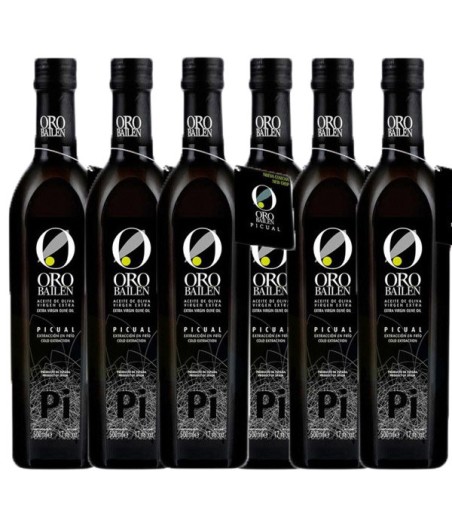 PACK 6 UNIDADES - Aceite De Oliva Virgen Extra Oro Bailén 500 Ml