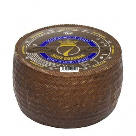 Cheese matured mixed (brevis, cow, goat) 7 coronas WHOLE 3 kg