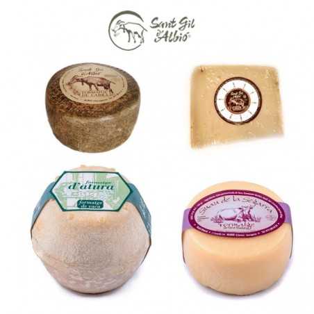 Geschenkset Käse Sant Gil d'Albió - Handwerkliche Käsereien