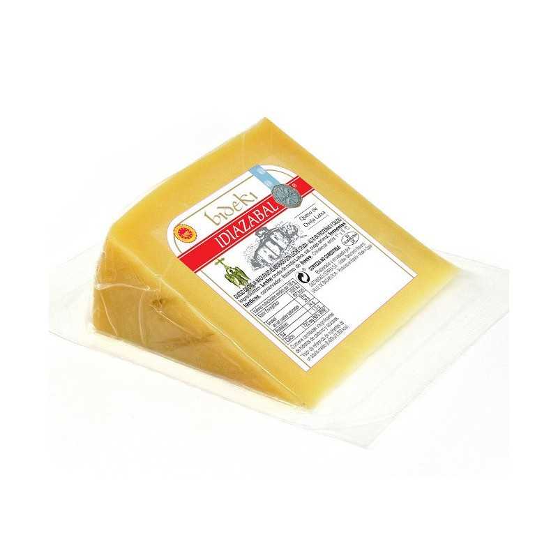 Formatge Bideki madurat llet d'ovella latxa, D.O. Idiazabal - 1/2 formatge