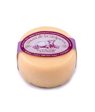 Queso semicurado de Vaca Suau de la Segarra Sant Gil d'Albió - entero 500g