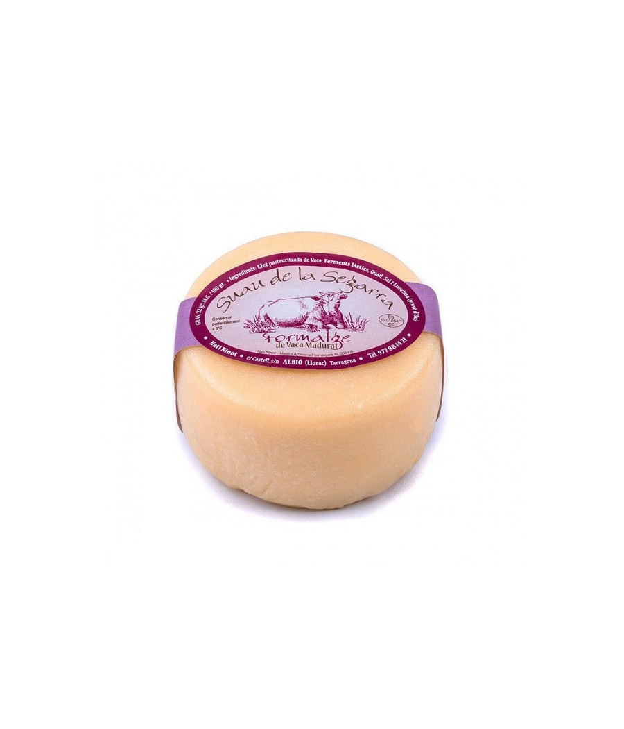 Cow semicured cheese Suau de la Segarra Sant Gil d'Albió - entero 500g Cow semicured cheese Suau de la Segarra Sant Gil d'Albió - entero 500g