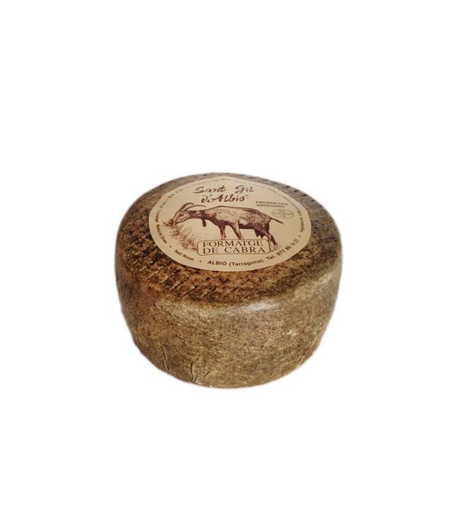 Queso de cabra artesano pequeño de Sant Gil d’Albió ENTERO 500gr Queso de cabra artesano pequeño de Sant Gil d’Albió ENTERO 500gr