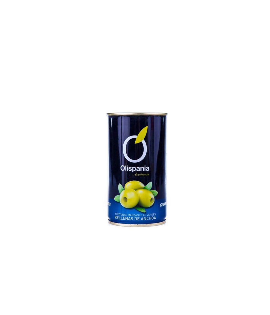 Aceitunas rellenas de anchoa Olispania 150 g