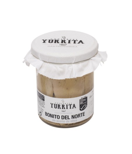 Tonno Blanco in olio extravergine di oliva - Yurrita 190g