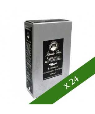 BOX x24 - Kleine Sardinen in Olivenöl von Ramón Peña 16/20 Stück