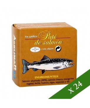 BOÎTE x24 - Pâté de saumon fumé Agromar