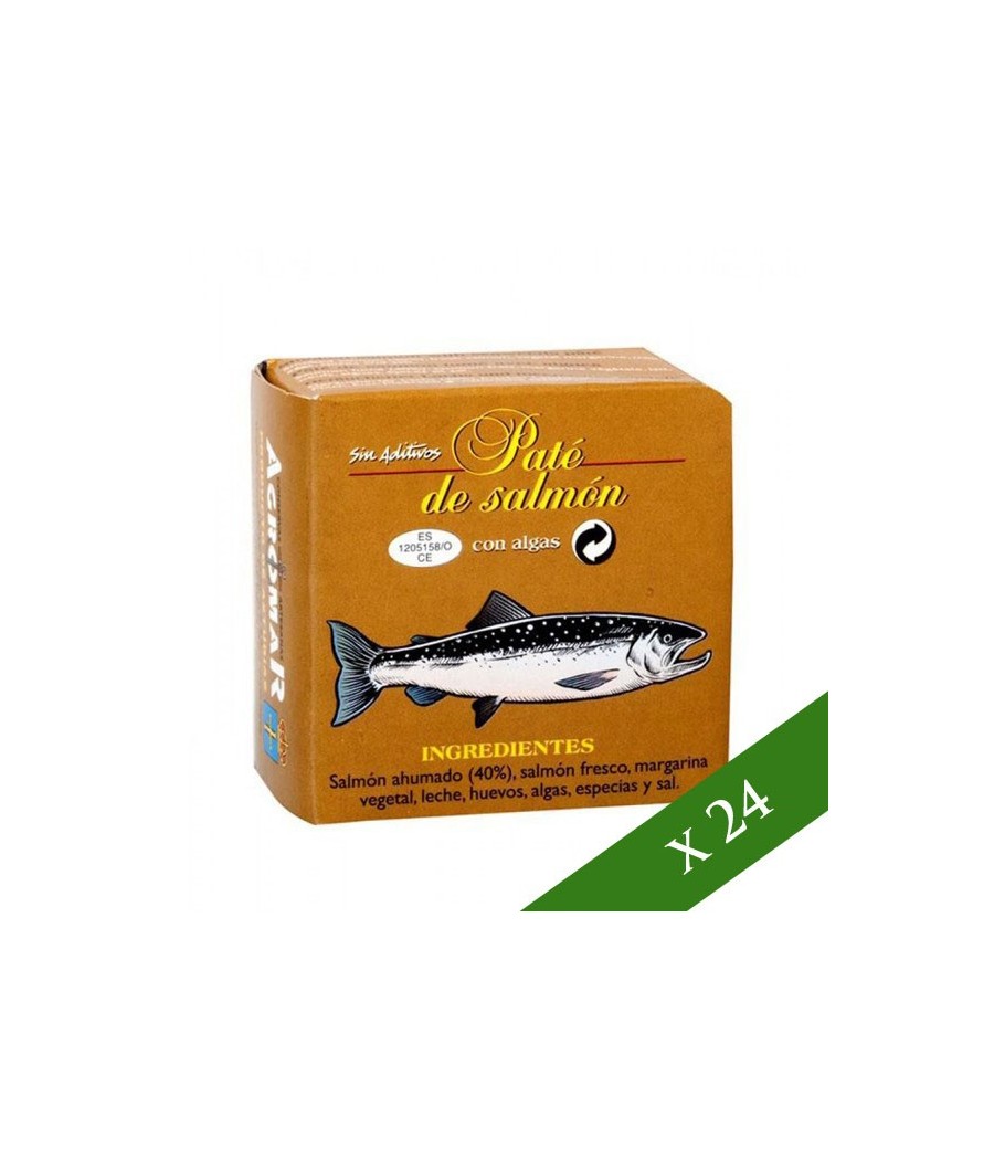 BOX x24 - Smoked Salmon pate by Agromar