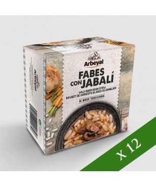 BOX x12 - Bean stew with wild boar Arbeyal