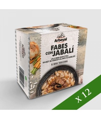 CAJA x12 - Fabes con Jabalí Arbeyal