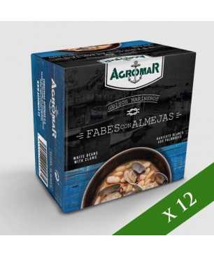 BOX x12 - Bohnen mit Muscheln von Agromar