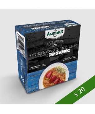 BOX x20 - Paprikaschoten gefüllt mit Krabbe Agromar